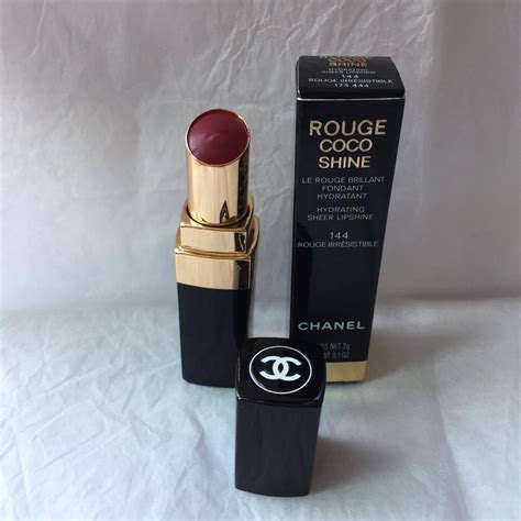 chanel coco rouge shine rouge irresistible|chanel rouge coco shine review.